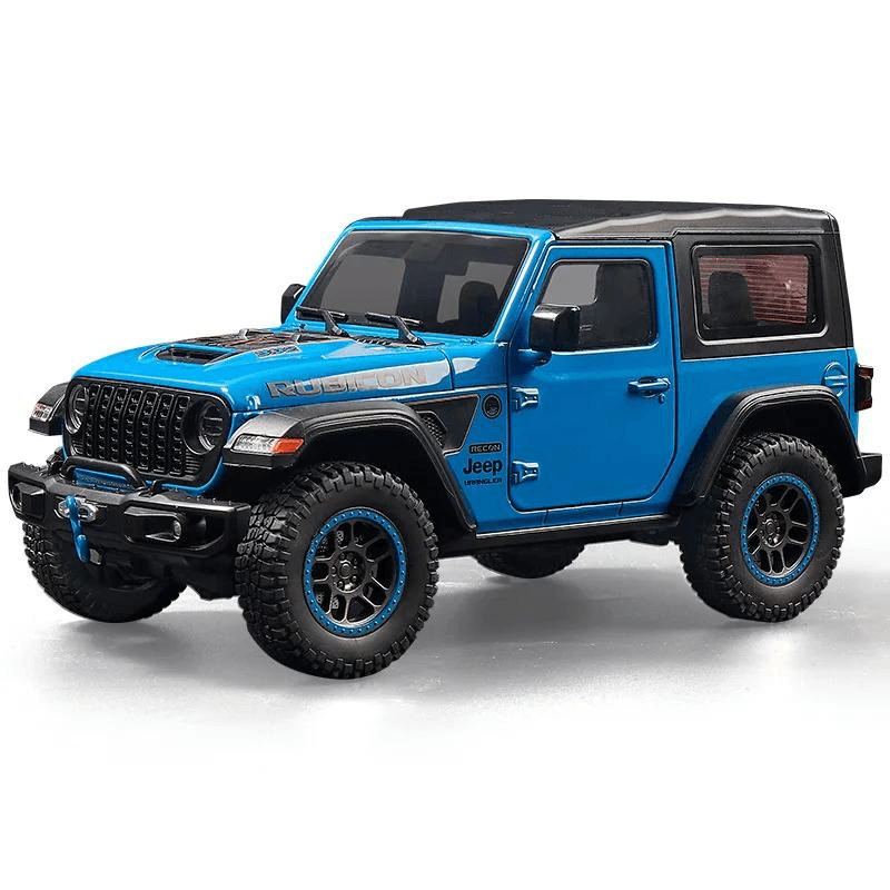1:18 Scale Jeep Wrangler Rubicon Die-cast Mod... | Premium Alloy | KAIKAMFUNG