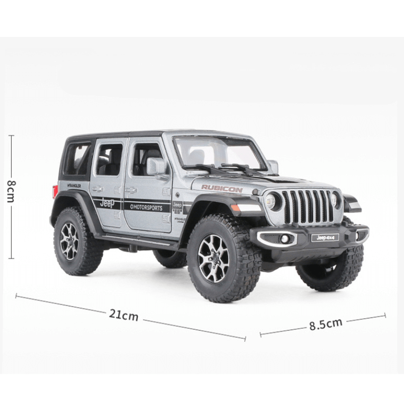 1/22 Scale Jeep Wrangler Die-cast Model Car | Premium Alloy | KAIKAMFUNG