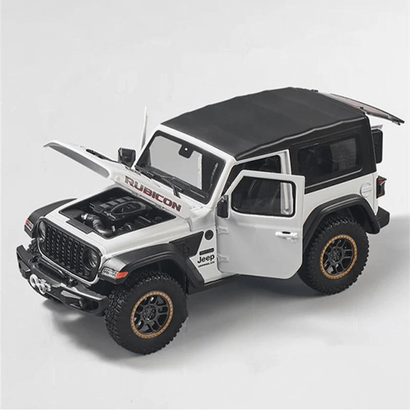 1:18 Scale Jeep Wrangler Rubicon Die-cast Mod... | Premium Alloy | KAIKAMFUNG