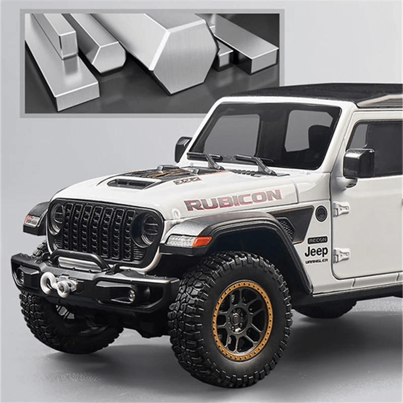1:18 Scale Jeep Wrangler Rubicon Die-cast Mod... | Premium Alloy | KAIKAMFUNG