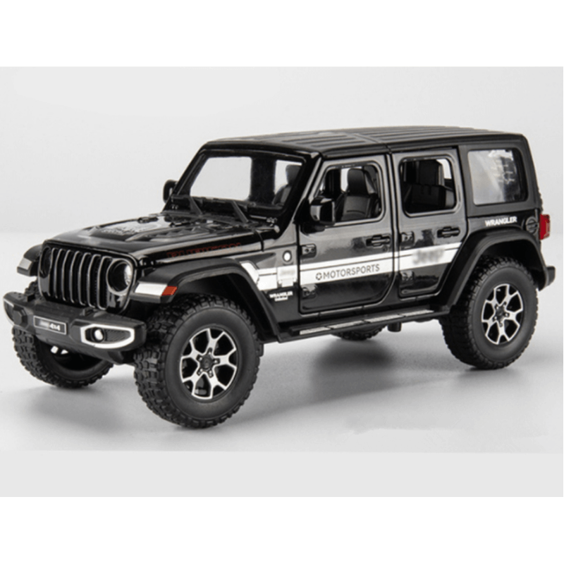 1/22 Scale Jeep Wrangler Die-cast Model Car | Premium Alloy | KAIKAMFUNG
