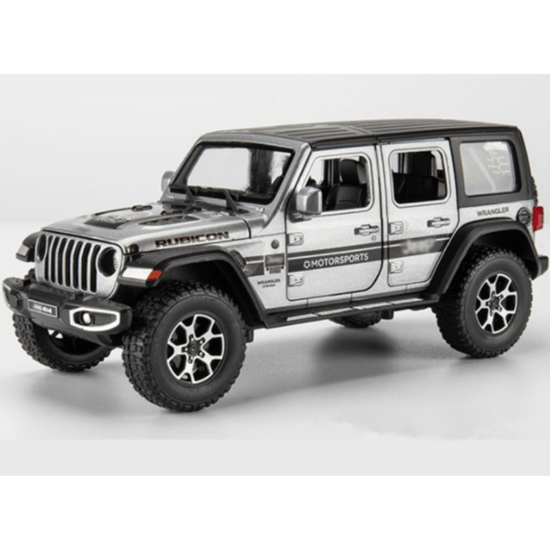 1/22 Scale Jeep Wrangler Die-cast Model Car | Premium Alloy | KAIKAMFUNG