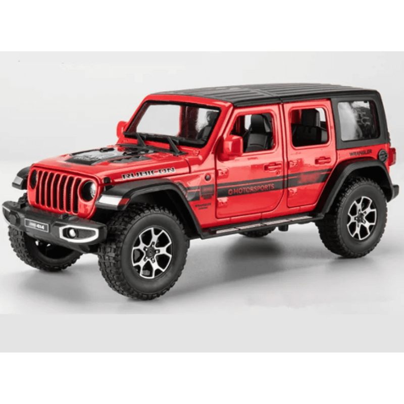 1/22 Scale Jeep Wrangler Die-cast Model Car | Premium Alloy | KAIKAMFUNG