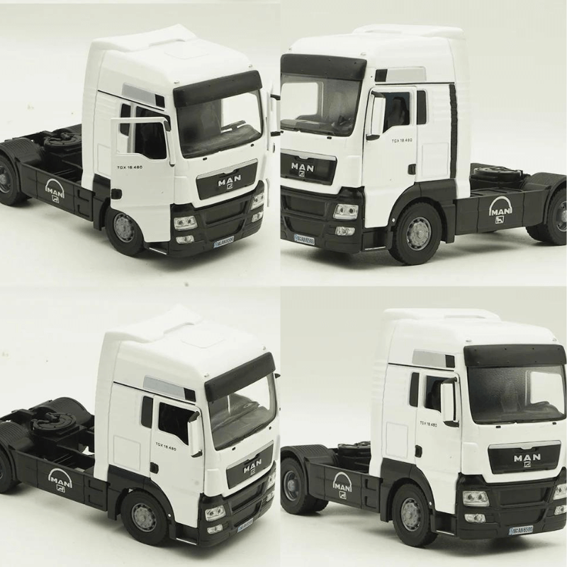 1:43 Scale MAN TGX Trailer Truck Die-cast Mod... | Premium Alloy | KAIKAMFUNG