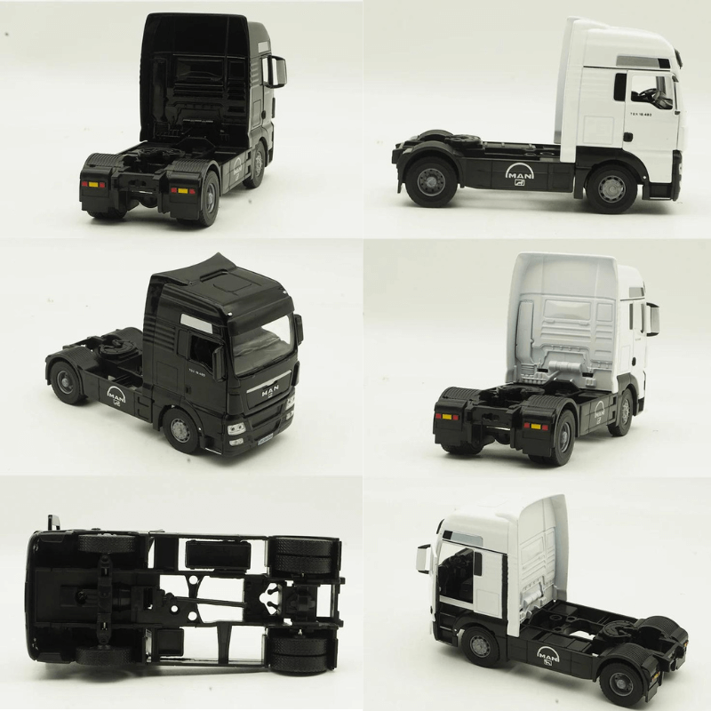1:43 Scale MAN TGX Trailer Truck Die-cast Mod... | Premium Alloy | KAIKAMFUNG