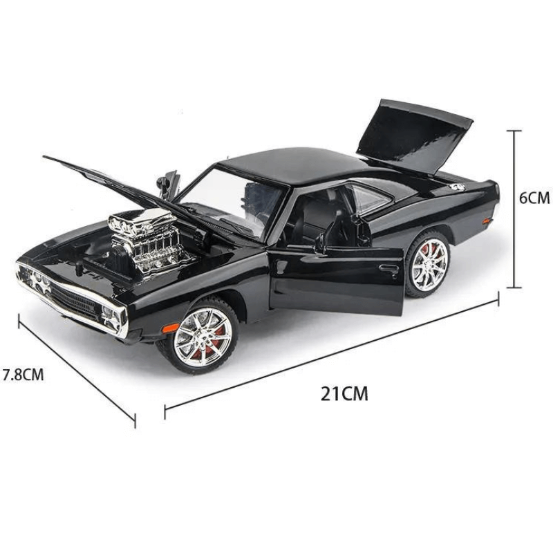1/24 Scale Dodge Charger Alloy Muscle Car Mod... | Premium Alloy | KAIKAMFUNG