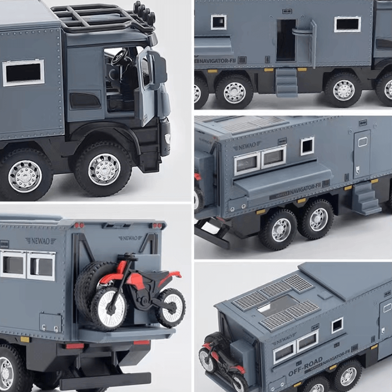1/24 Scale Mercedes Nomadism RV Die-Cast Mode... | Premium Alloy | KAIKAMFUNG