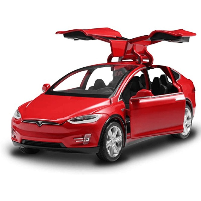 1:32 Tesla Model X Alloy Car Model | Premium Alloy | KAIKAMFUNG