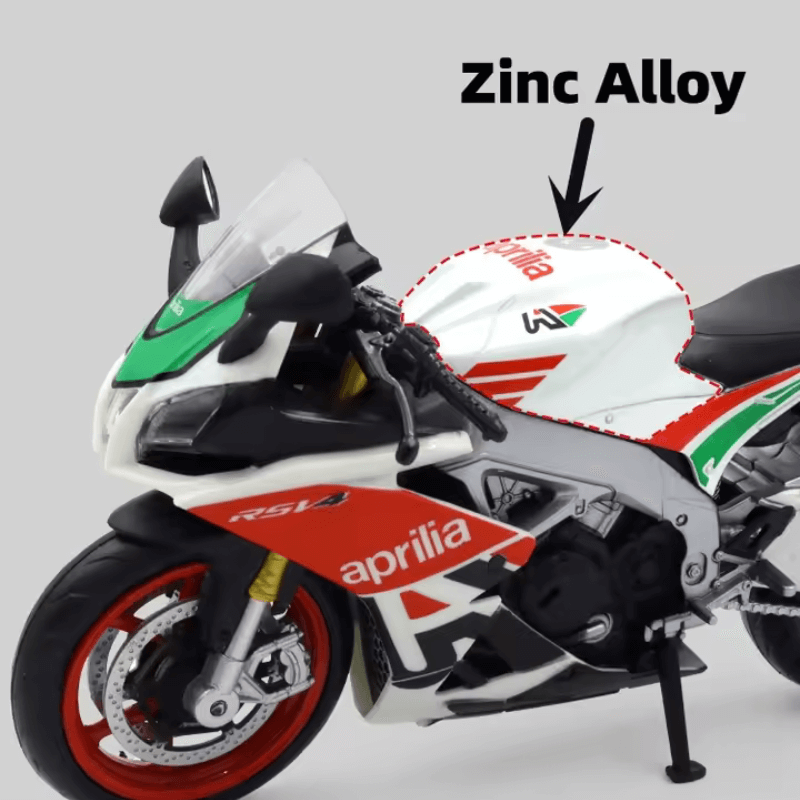 1/12 Scale Aprilia RSV4 RR1000 Die-cast Model | Premium Alloy Die-cast Model | KAIKAMFUNG