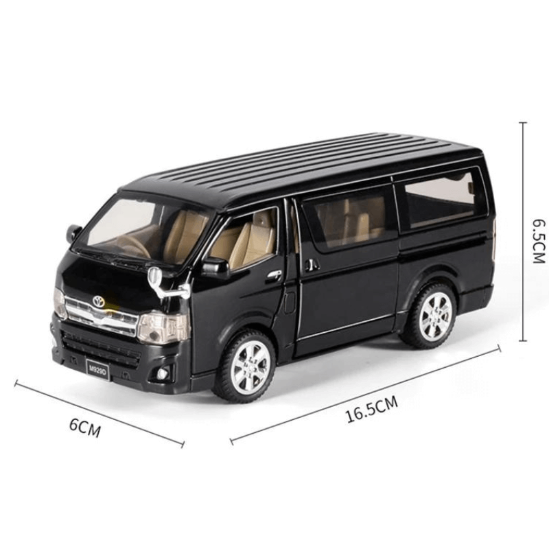 1/32 Scale Toyota Hiace Full Open Die-cast Mo... | Premium Alloy | KAIKAMFUNG