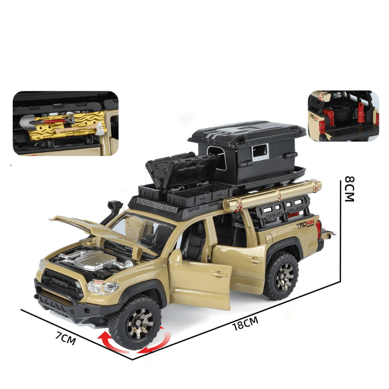 1/32 Scale Toyota Tacoma Pickup Die-cast Mode... | Premium Alloy | KAIKAMFUNG
