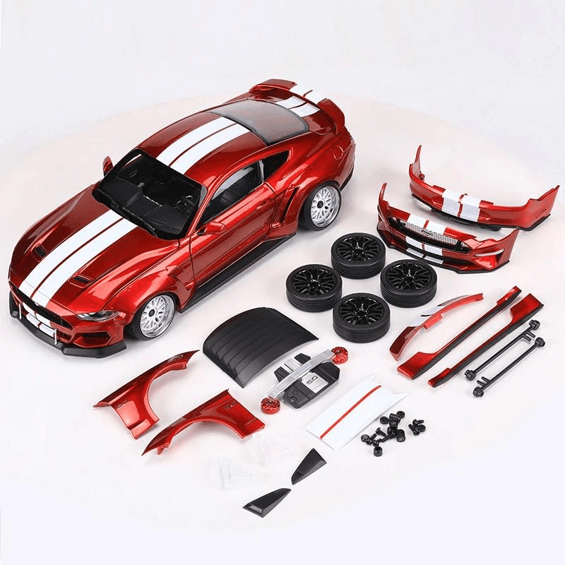 1:18 Scale Mustang GT Wide Body Kit Pack Allo... | Premium Alloy | KAIKAMFUNG