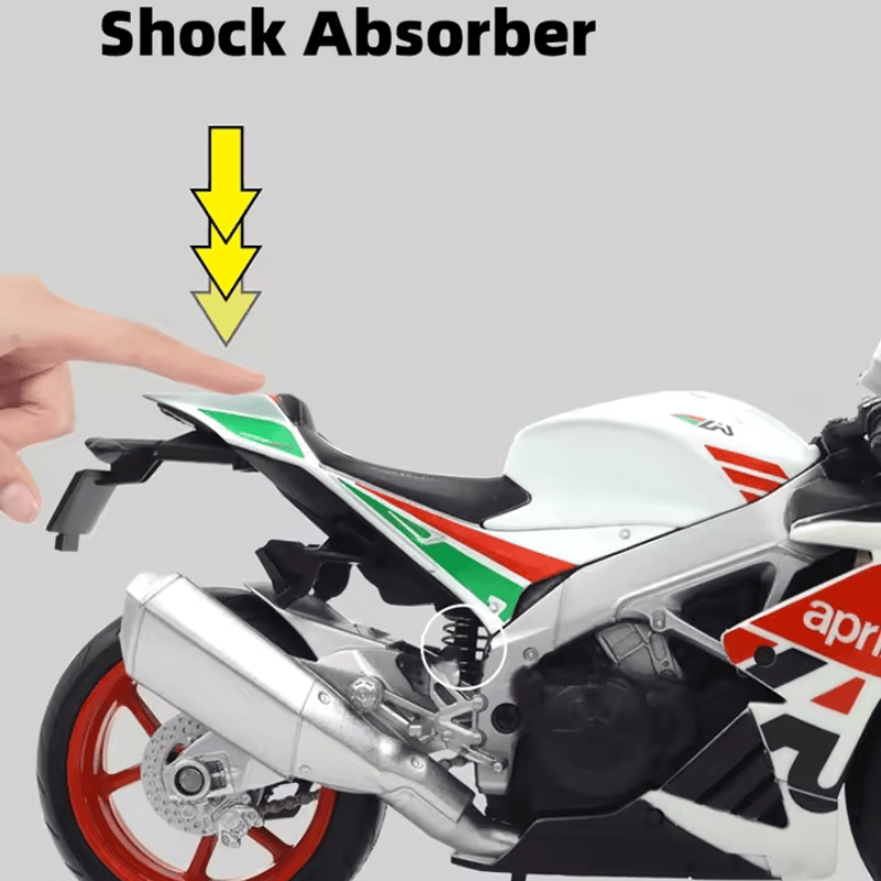1/12 Scale Aprilia RSV4 RR1000 Die-cast Model | Premium Alloy Die-cast Model | KAIKAMFUNG