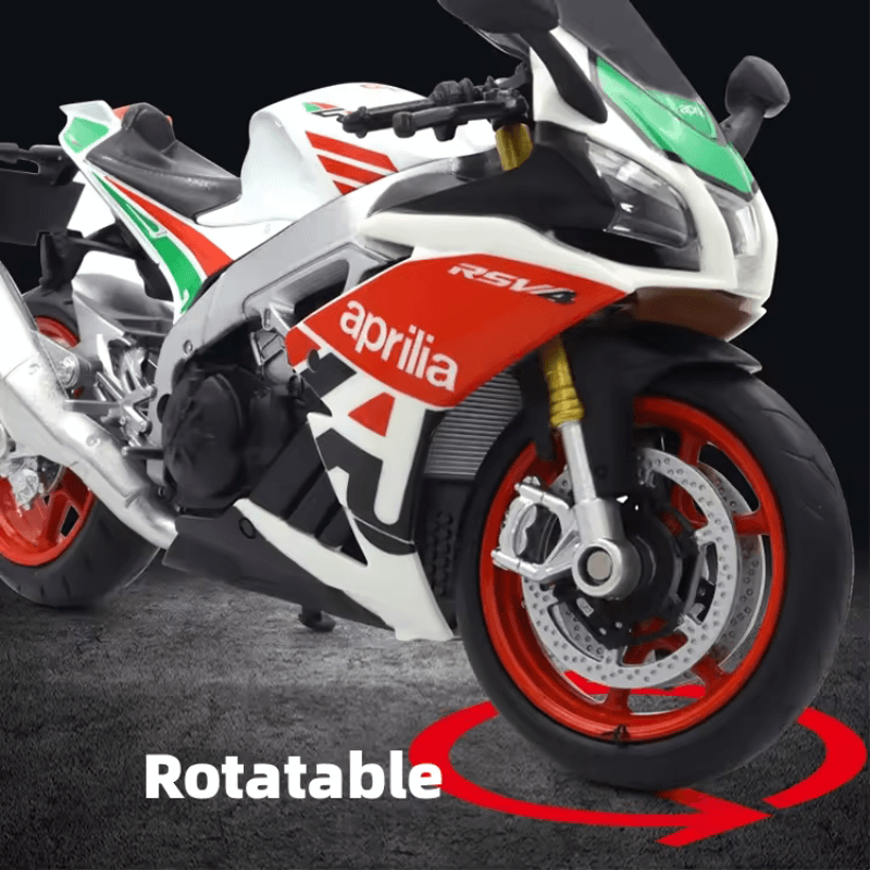 1/12 Scale Aprilia RSV4 RR1000 Die-cast Model | Premium Alloy Die-cast Model | KAIKAMFUNG