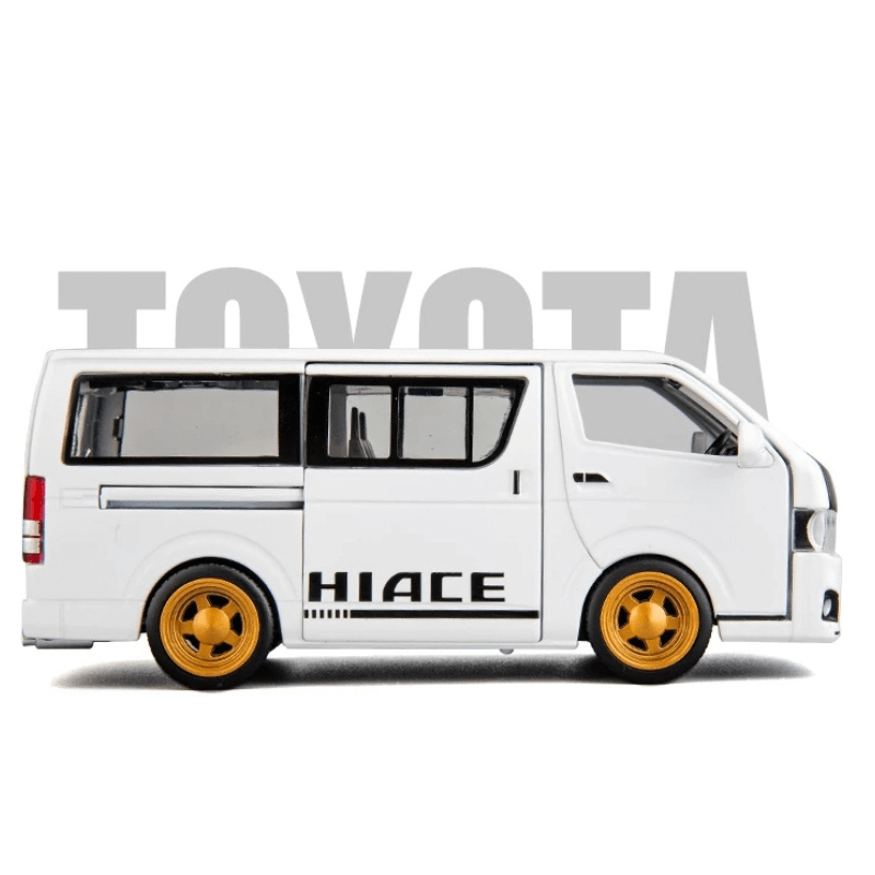 1/32 Scale Toyota Hiace Full Open Die-cast Mo... | Premium Alloy | KAIKAMFUNG