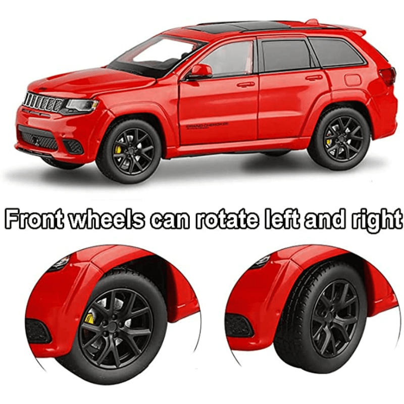 1/32 Scale Jeep Cherokee Die-cast Car Model | Premium Alloy | KAIKAMFUNG