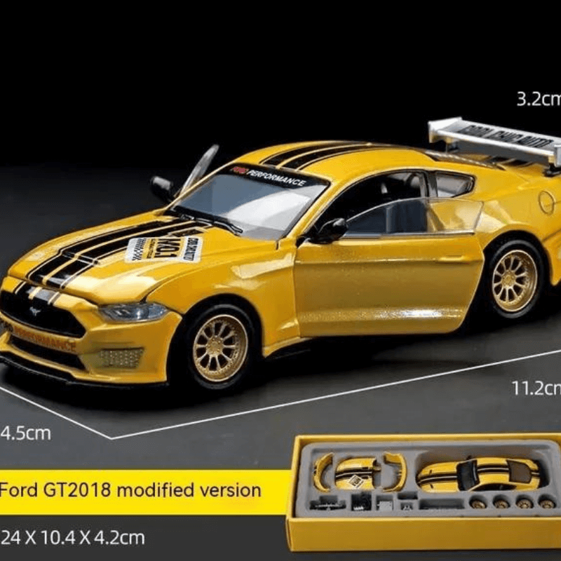 1/42 Scale Ford Mustang Die-cast Model Car | Premium Alloy | KAIKAMFUNG