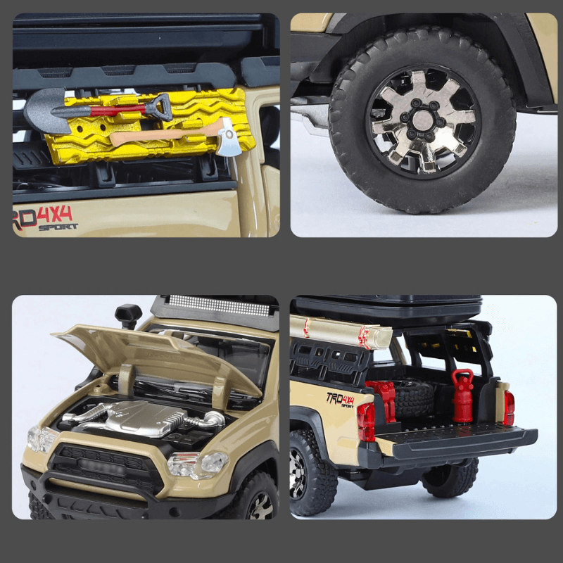 1/32 Scale Toyota Tacoma Pickup Die-cast Mode... | Premium Alloy | KAIKAMFUNG