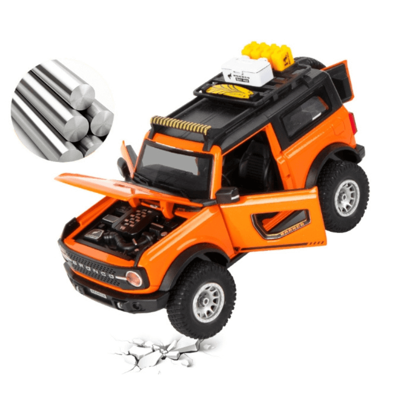 1/32 Ford Bronco Die-cast Model Car | Premium Alloy | KAIKAMFUNG