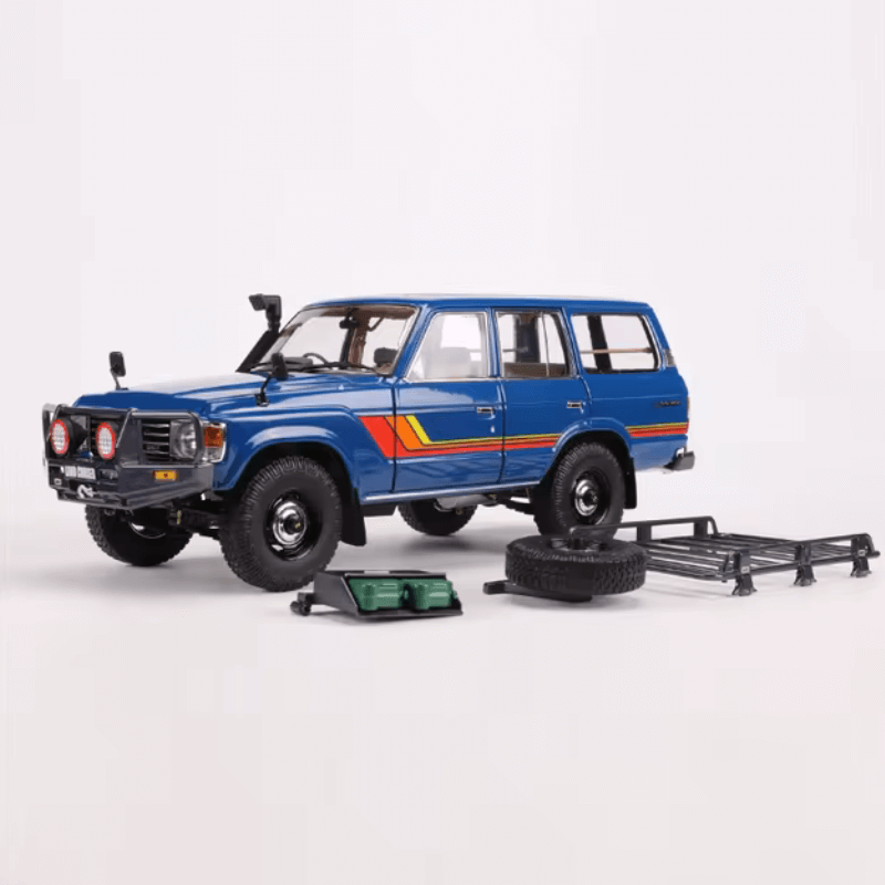 1/18 Scale Land Cruiser LC76 Die-cast Model c... | Premium Alloy | KAIKAMFUNG