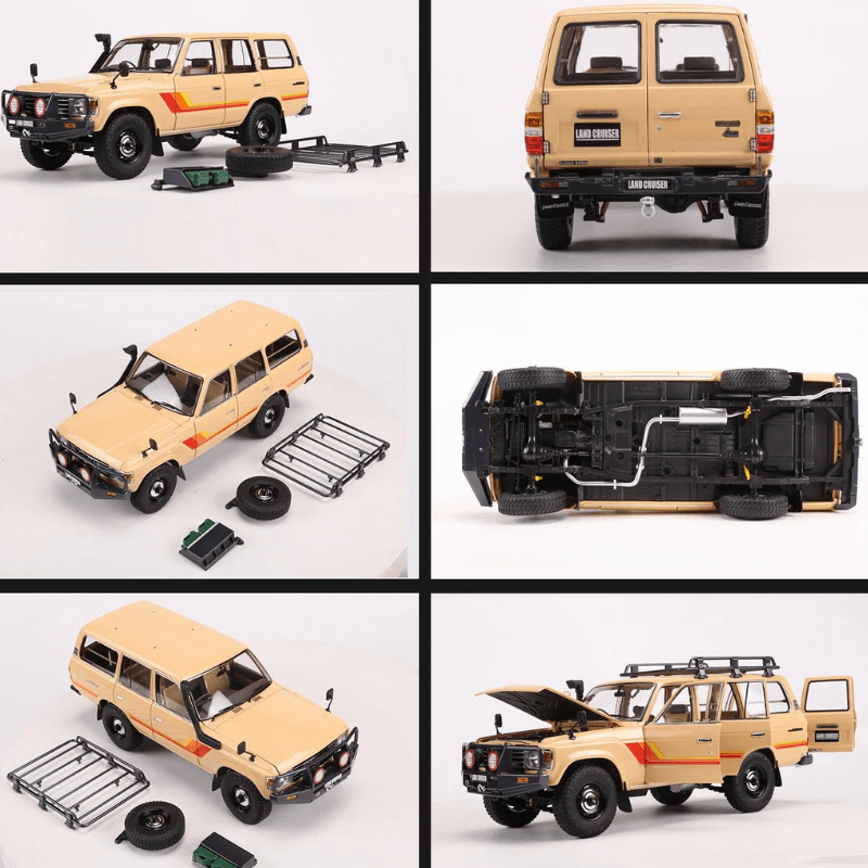 1/18 Scale Land Cruiser LC76 Die-cast Model c... | Premium Alloy | KAIKAMFUNG