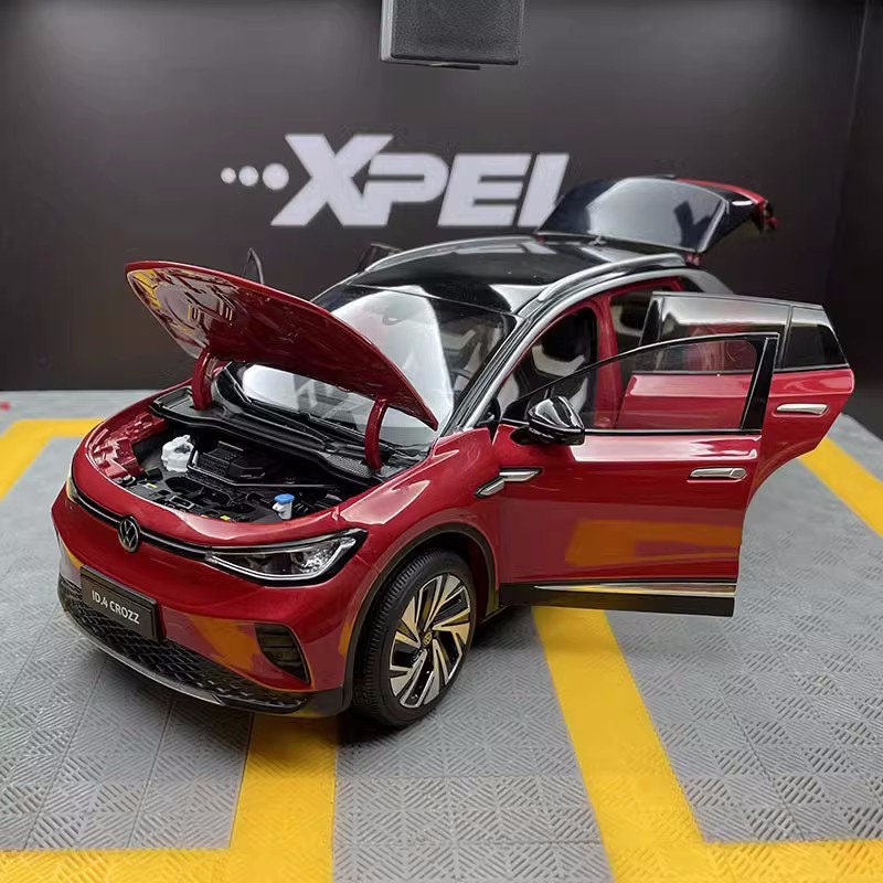1:18 Original Faw Volkswagen Id.4 Id4 Id 4 Crozz Suv Alloy Simulation Car Model