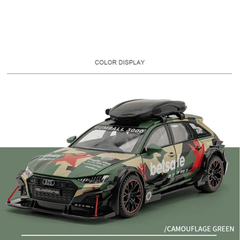 1/24 Scale Audi RS6 DTM Die-cast Alloy Model ... | Premium Alloy | KAIKAMFUNG