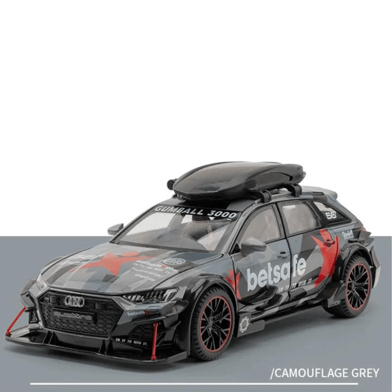 1/24 Scale Audi RS6 DTM Die-cast Alloy Model ... | Premium Alloy | KAIKAMFUNG