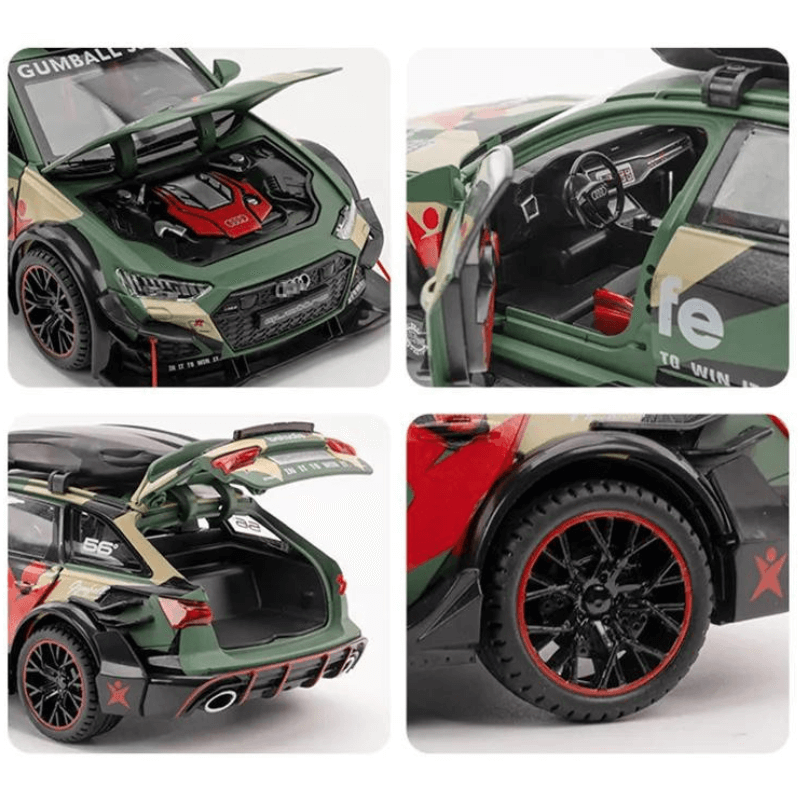 1/24 Scale Audi RS6 DTM Die-cast Alloy Model ... | Premium Alloy | KAIKAMFUNG