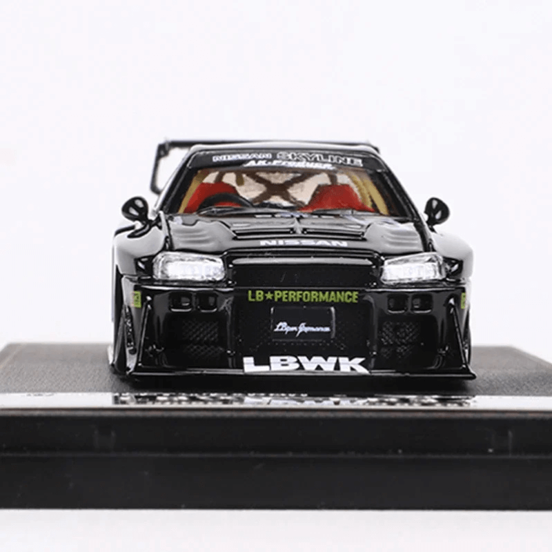 1:64 LBWK Nissan Skyline GT-R R34 | Premium Alloy Die-cast Model | KAIKAMFUNG