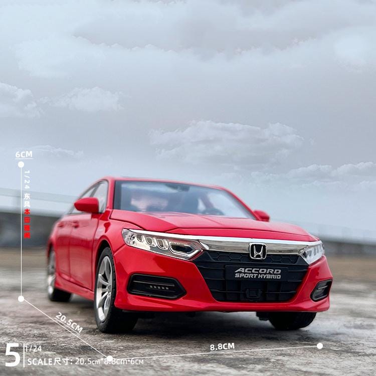 Honda Accord Diecast Model, 1:24 Scale, Automotive Desk Decor