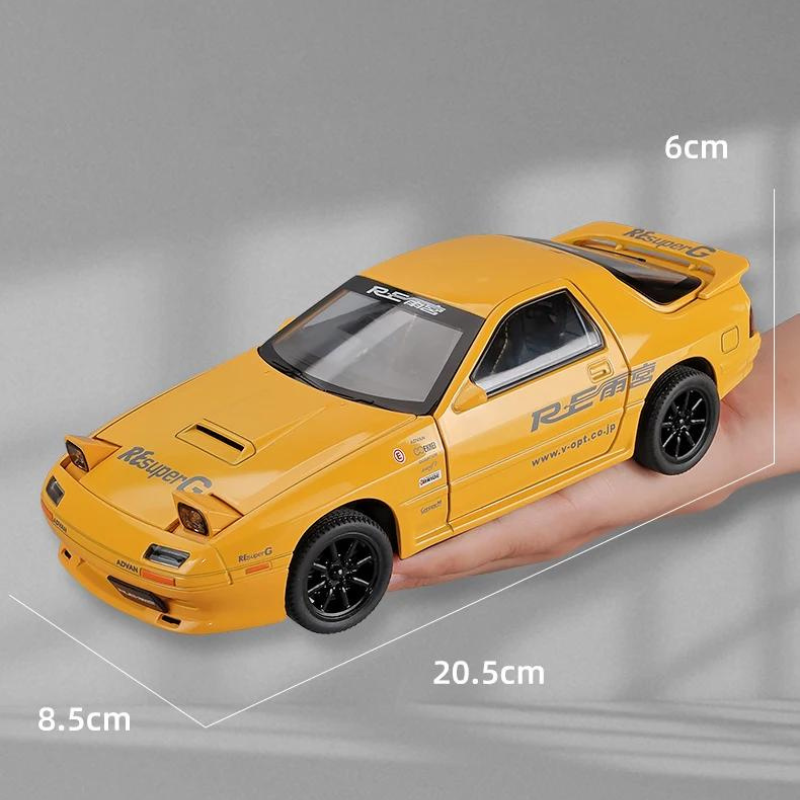 1/24 Scale Mazda RX-7 Die-cast Model Car | Premium Alloy | KAIKAMFUNG