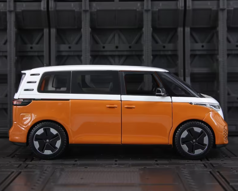 1:24 Simulation 2023 Volkswagen ID. Buzz Alloy Car Model | Premium Alloy Die-cast Model | KAIKAMFUNG