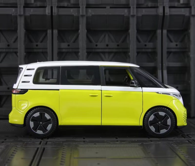 1:24 Simulation 2023 Volkswagen ID. Buzz Alloy Car Model | Premium Alloy Die-cast Model | KAIKAMFUNG
