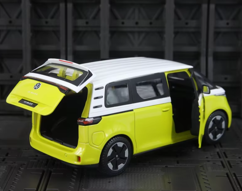 1:24 Simulation 2023 Volkswagen ID. Buzz Alloy Car Model | Premium Alloy Die-cast Model | KAIKAMFUNG