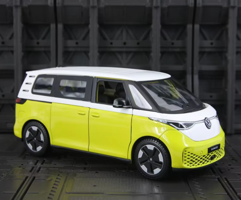 1:24 Simulation 2023 Volkswagen ID. Buzz Alloy Car Model | Premium Alloy Die-cast Model | KAIKAMFUNG