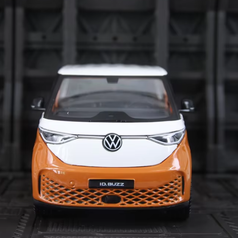 1:24 Simulation 2023 Volkswagen ID. Buzz Alloy Car Model | Premium Alloy Die-cast Model | KAIKAMFUNG