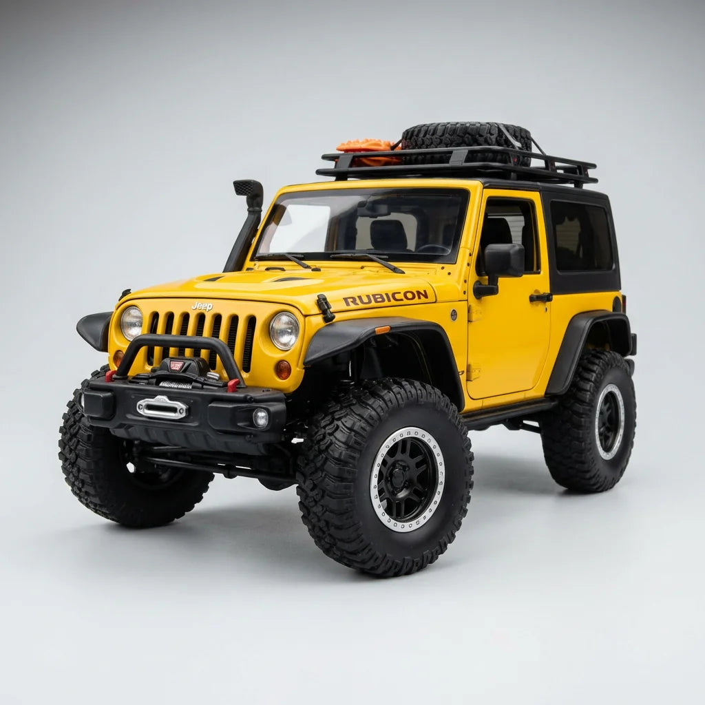1:18 2014 JEEP Wrangler | Premium Alloy Die-cast Model | KAIKAMFUNG