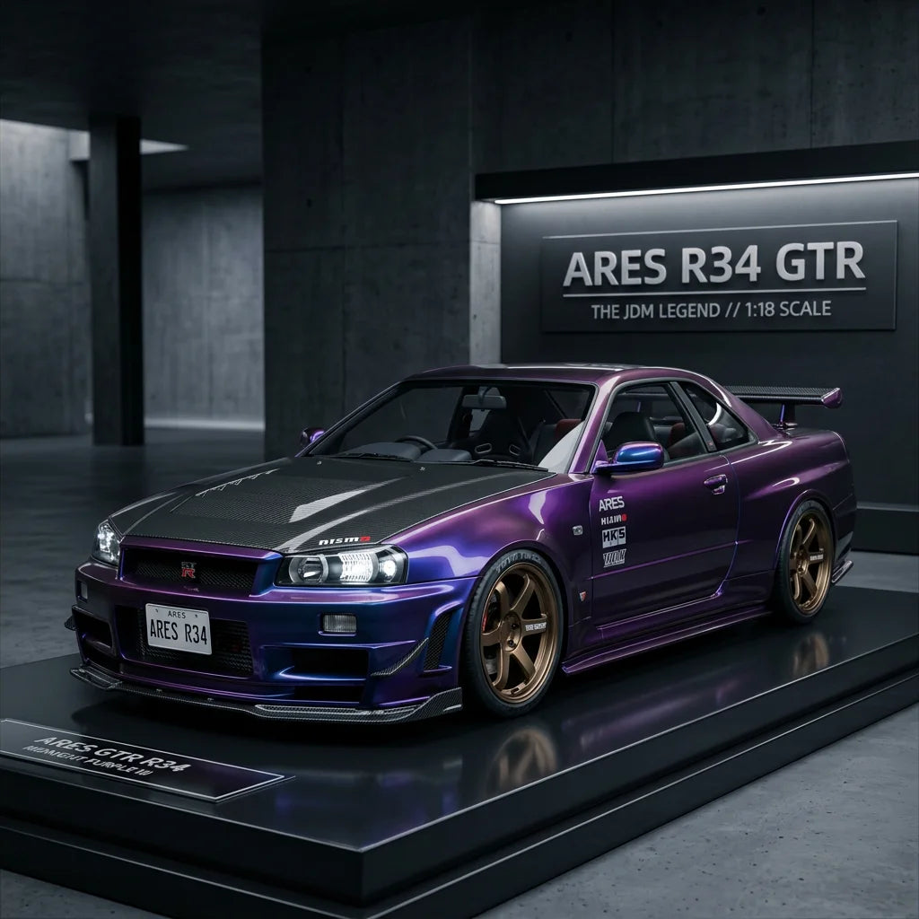 1:18 Skyline Ares GTR GT-R R34
