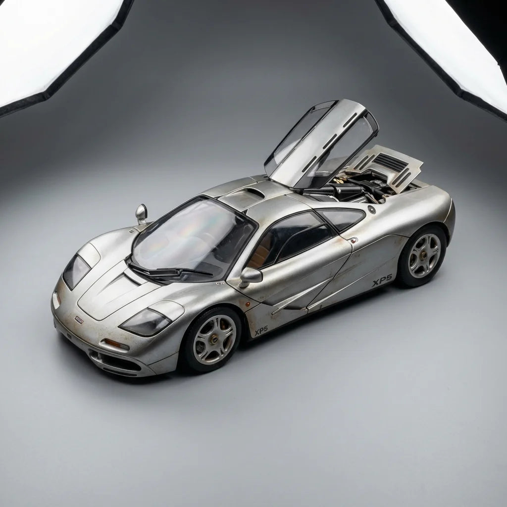 1:18 McLaren F1 XP5 Silver