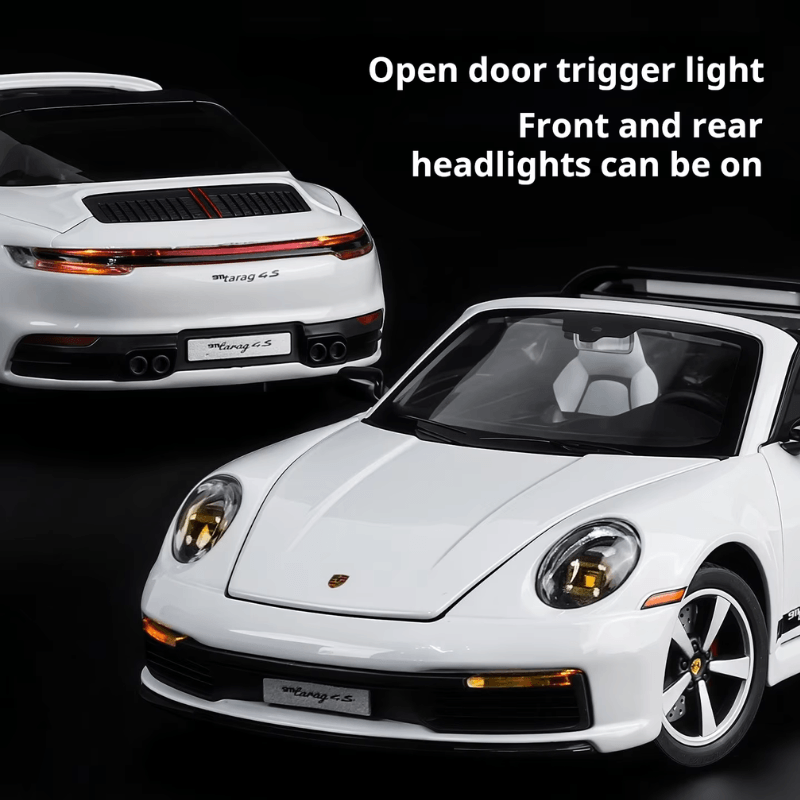 1/32 Scale Porsche 911 Targa Convertible Die-cast Model Car