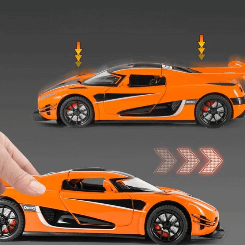 1/24 Scale Koenigsegg One Die-cast Model Car | Premium Alloy | KAIKAMFUNG