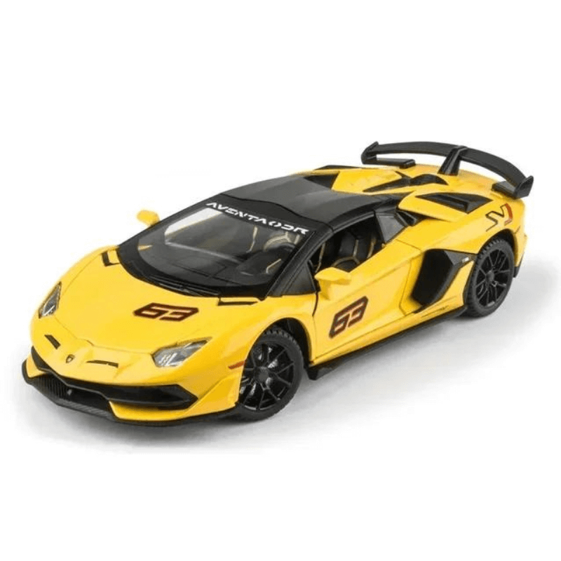 1/24 Scale Lamborghini Aventador SVJ 63 Die-c... | Premium Alloy | KAIKAMFUNG