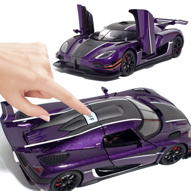 1/24 Scale Koenigsegg One Die-cast Model Car | Premium Alloy | KAIKAMFUNG