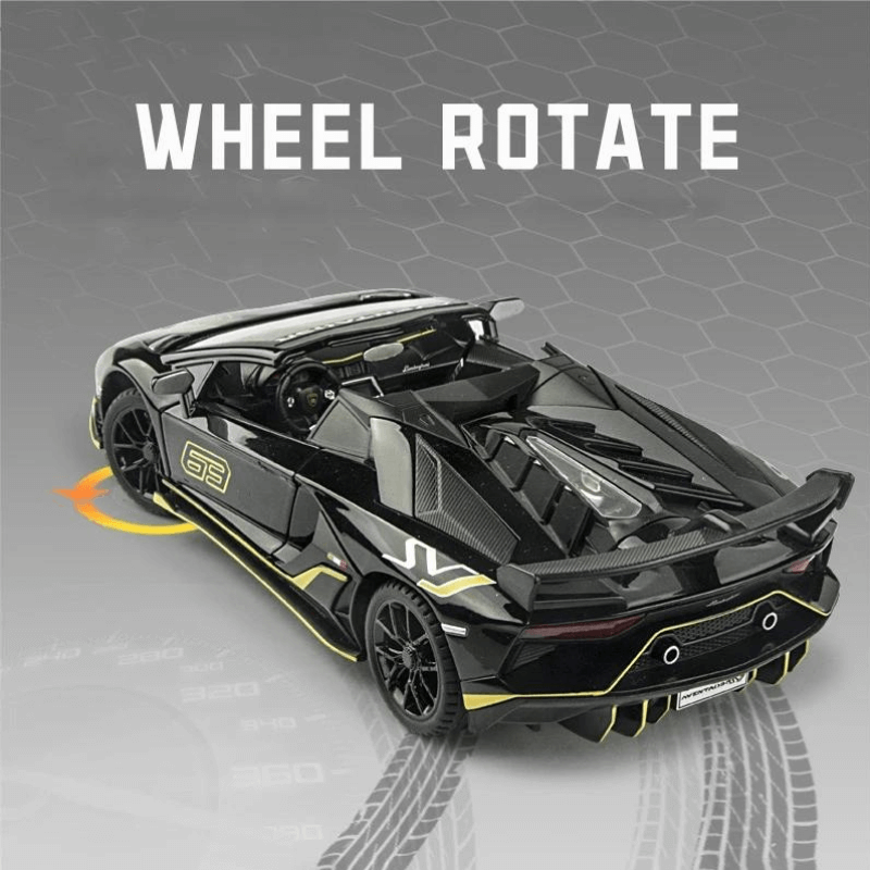 1/24 Scale Lamborghini Aventador SVJ 63 Die-c... | Premium Alloy | KAIKAMFUNG