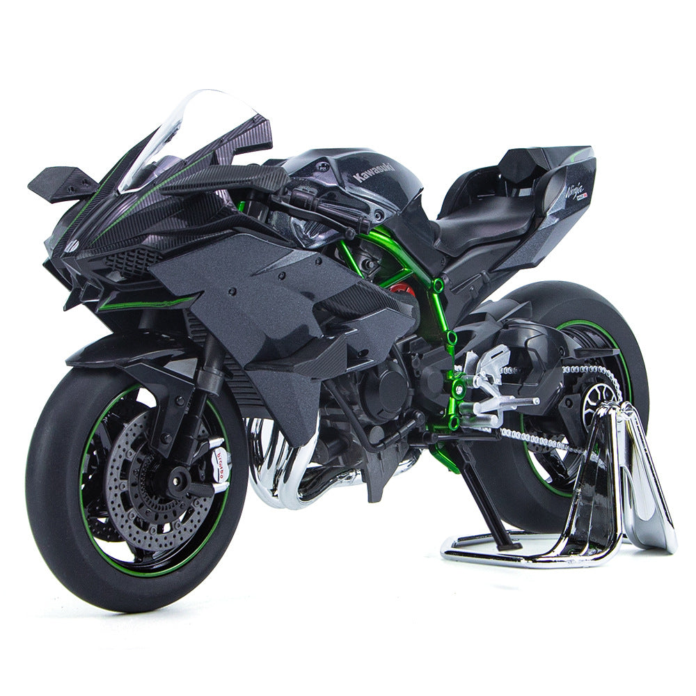 1:9 Ninja H2R Unique Motorcycle Model | Premium Alloy Die-cast Model | KAIKAMFUNG