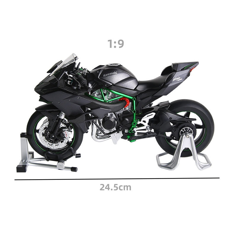 1:9 Kawasaki Ninja H2R | Premium Alloy Die-cast Model | KAIKAMFUNG