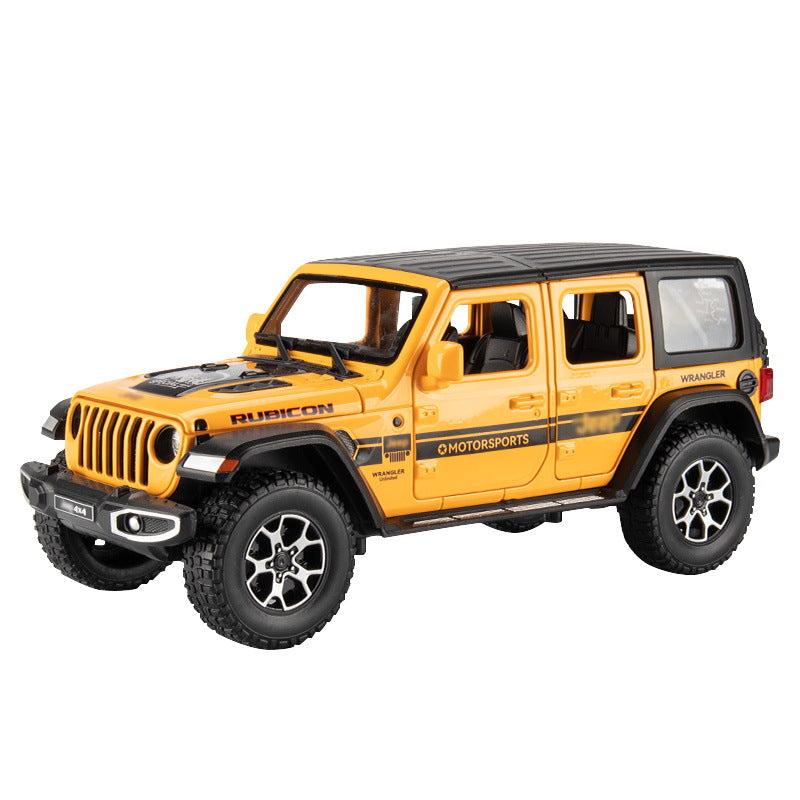 1:24 Jeep Wrangler Rubicon | Premium Alloy Die-cast Model | KAIKAMFUNG