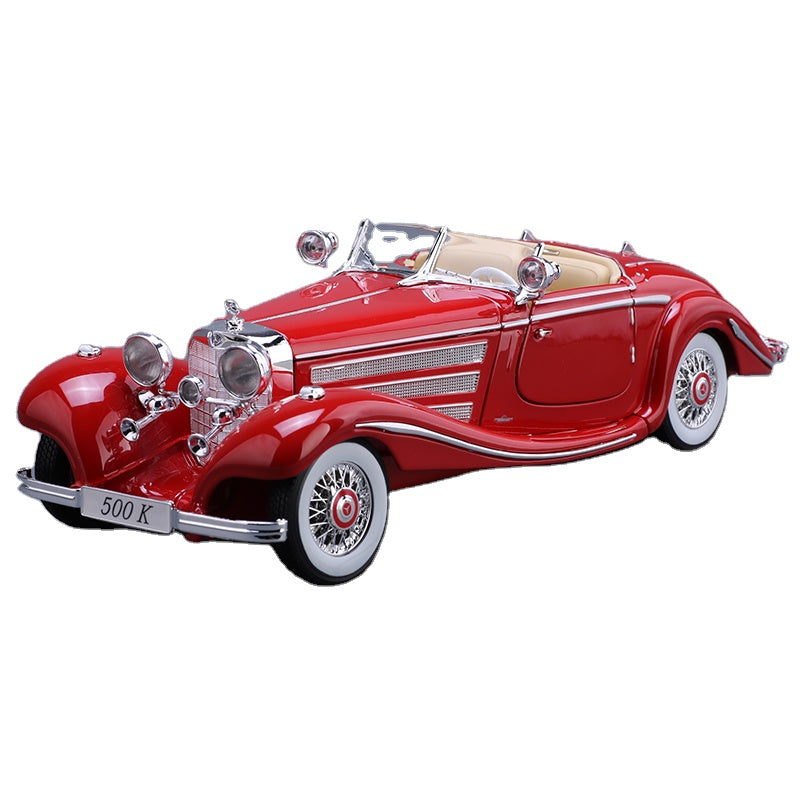 1:18 Mercedes-Benz 500K 1936 | Premium Alloy Die-cast Model | KAIKAMFUNG