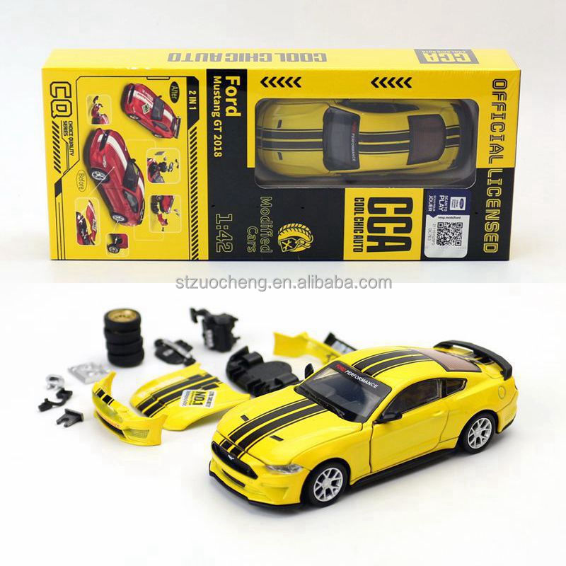 1:42 2018 Ford Mustang GT | Premium Alloy Die-cast Model | KAIKAMFUNG